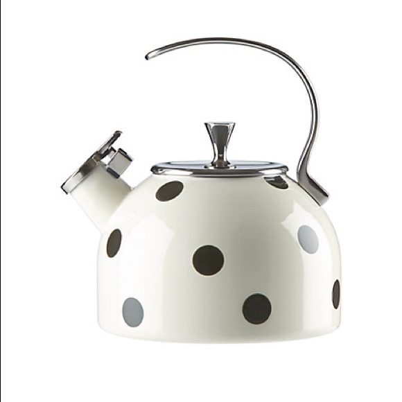 Kate Spade New York polka dot tea kettle